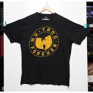 WU-TANG CLAN "Wu-Tang Forever" Licensed Rap T-Shirt FEA 2014 Black Size XL